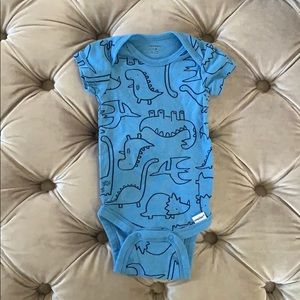 Gerber Dino Onesie for newborns 0-3 months
